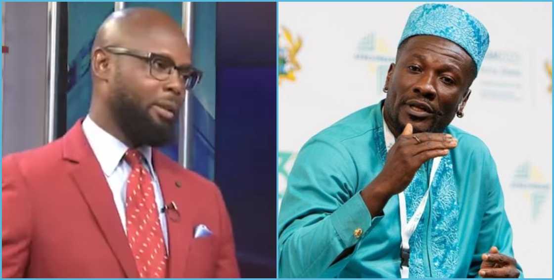 Photo of Edwin Kusi Appiah and Asamoah Gyan Photo of Edwin Kusi Appiah and Asamoah Gyan