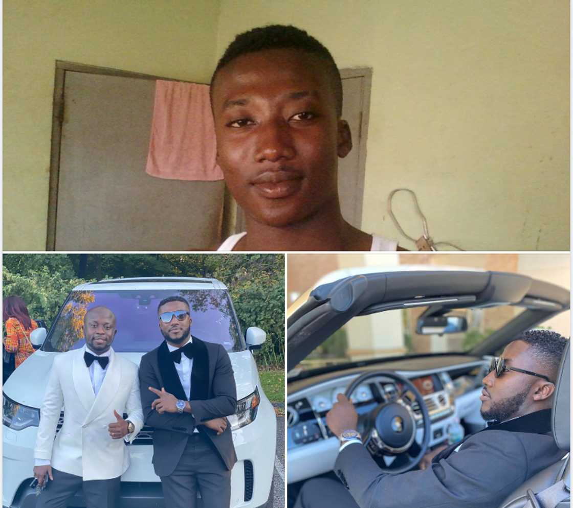 Photos of Patrick Nartey and his US-based friend. Photos of Patrick Nartey and his US-based friend.