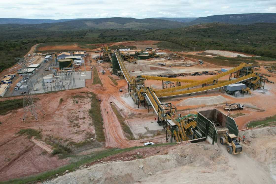 Canadian company Sigma Lithium runs operations at the Grota do Cirilo lithium project, located 20 kilometers (12.5 miles) northeast of Aracuai, in Minas Gerais state, Brazil, on May 25, 2023