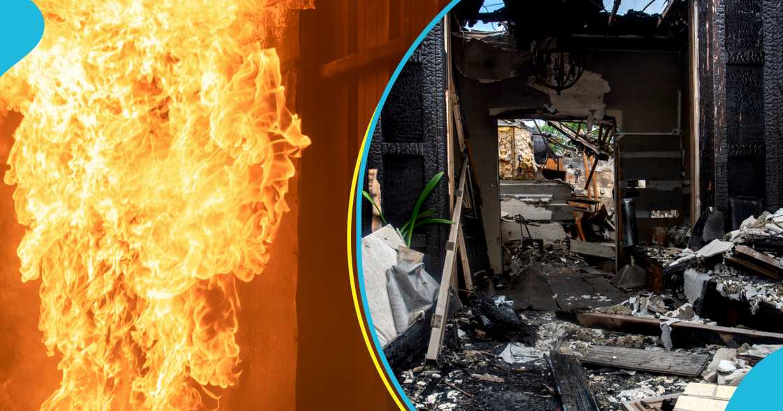 21-Year-Old Man And His 18-Year-Old Girlfriend Die In Fire At Kasoa 21-Year-Old Man And His 18-Year-Old Girlfriend Die In Fire At Kasoa