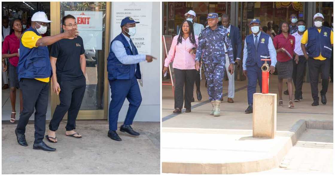 The managers of the Spintex Road China Mall, Sneda Shopping and Junction Mall Shoprite have been arrested for evading tax The managers of the Spintex Road China Mall, Sneda Shopping and Junction Mall Shoprite have been arrested for evading tax
