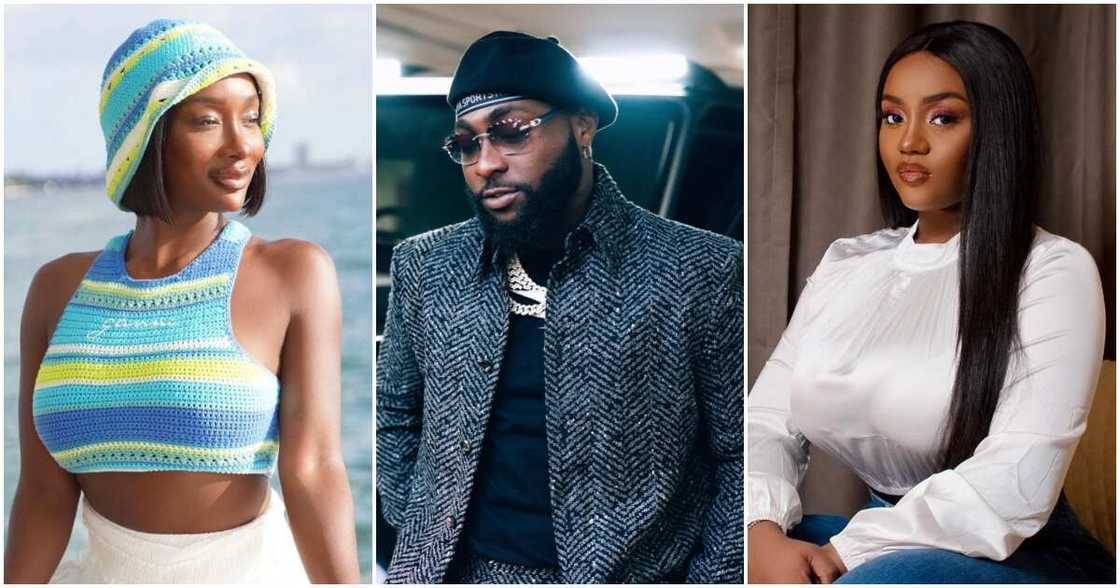 Davido's pregnant US side chick, Anita, Chioma Davido's pregnant US side chick, Anita, Chioma