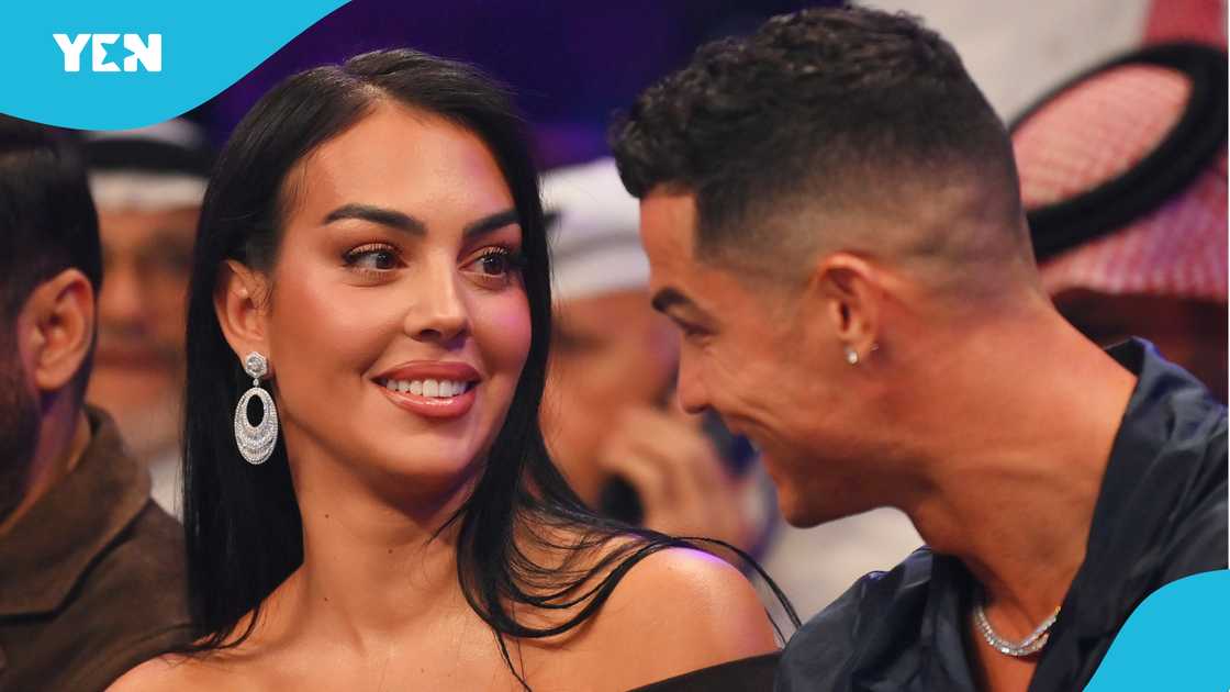 Cristiano Ronaldo celebrated Georgina Rodriguez on Valentine's Day with a romantic message on social media. Photo by Justin Setterfield. Cristiano Ronaldo celebrated Georgina Rodriguez on Valentine's Day with a romantic message on social media. Photo by Justin Setterfield.