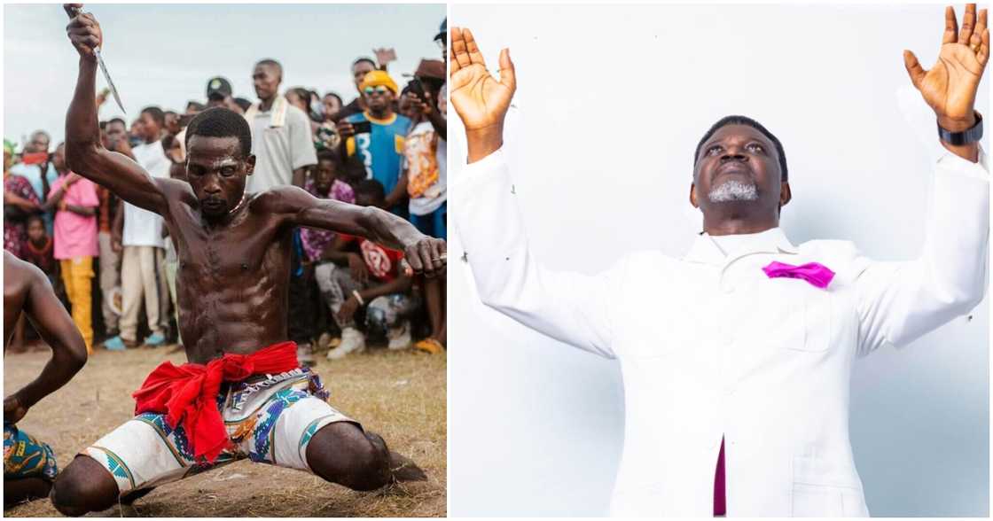 Agyinasare has been criticised wildly for describing Nogokpo as the demonic headquarters of the Volta Region. Agyinasare has been criticised wildly for describing Nogokpo as the demonic headquarters of the Volta Region.