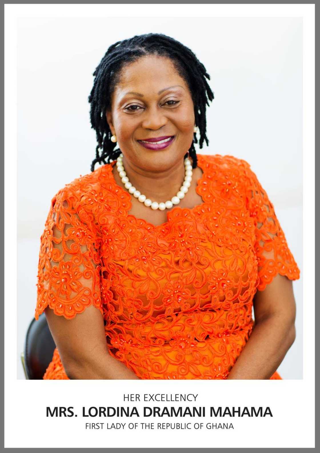 Lordina Mahama is a former First Lady of Ghana Lordina Mahama is a former First Lady of Ghana