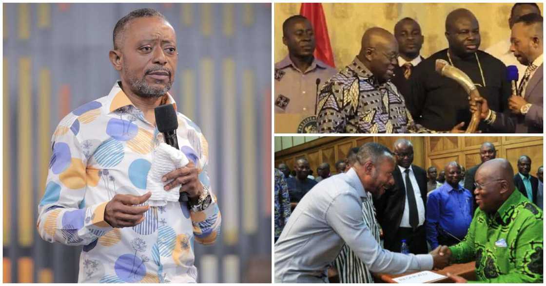 Rev Owusu-Bempah says President Akufo-Addo plotted evil against him; despite putting his life on the line for his political ambition Rev Owusu-Bempah says President Akufo-Addo plotted evil against him; despite putting his life on the line for his political ambition