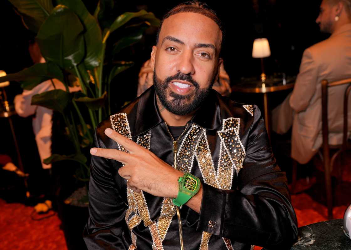 French Montana attends the Amiri Menswear Fall-Winter 2025/2026 show as part of Paris Fashion Week in Paris, France. French Montana attends the Amiri Menswear Fall-Winter 2025/2026 show as part of Paris Fashion Week in Paris, France.