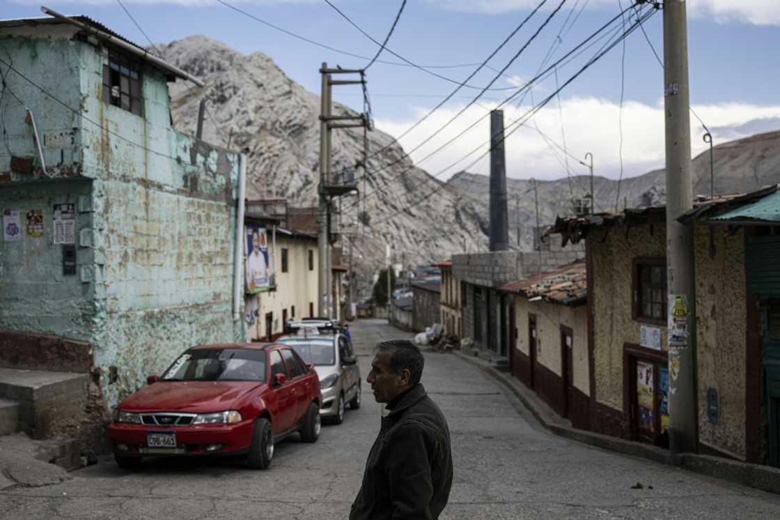 Manuel Apolinario, 68, has toxic metals in his blood, and says residents have become used to the pollution in their Andean city Manuel Apolinario, 68, has toxic metals in his blood, and says residents have become used to the pollution in their Andean city