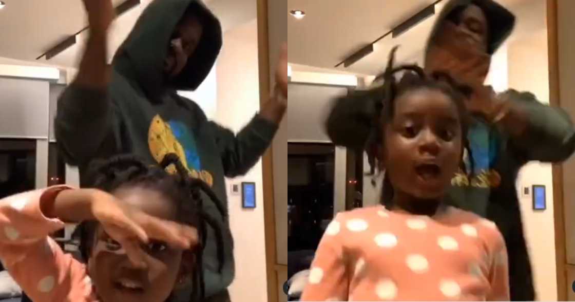 Titi: Sarkodie’s Daughter Copies his Exact Dance Moves in Adorable Video Titi: Sarkodie’s Daughter Copies his Exact Dance Moves in Adorable Video