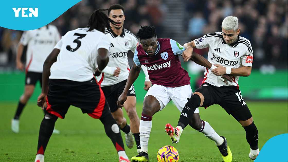 Mohammed Kudus was a handful for Fulham's defence as his quick feet, strength, and dribbling tormented his opponents Mohammed Kudus was a handful for Fulham's defence as his quick feet, strength, and dribbling tormented his opponents