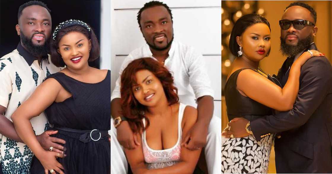 Nana Ama McBrown and her husband, Maxwell Mensah Nana Ama McBrown and her husband, Maxwell Mensah