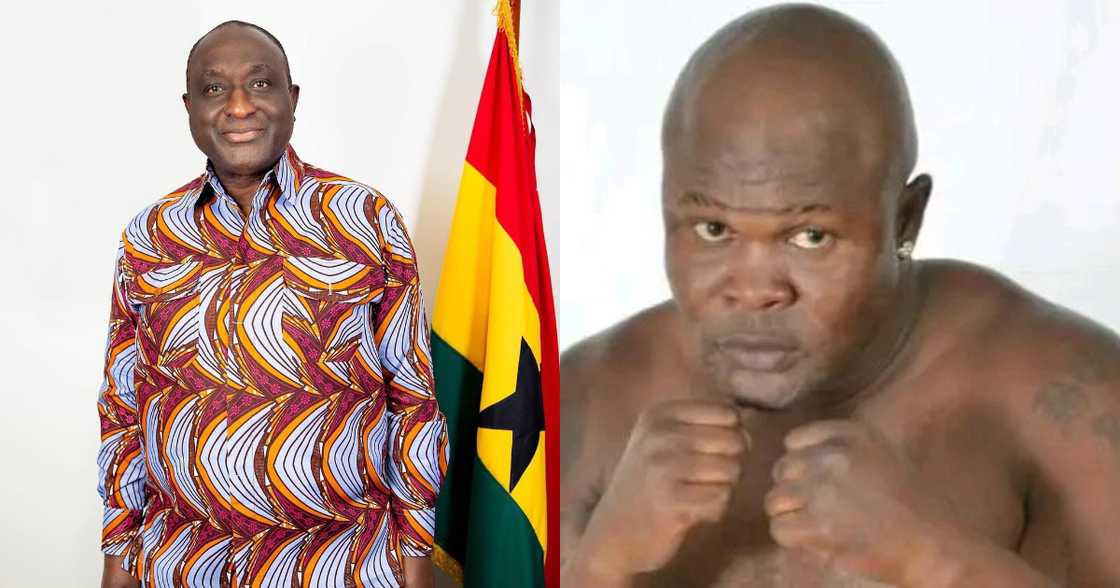 Alan Kyeremanten faces off with Bukom Banku Alan Kyeremanten faces off with Bukom Banku