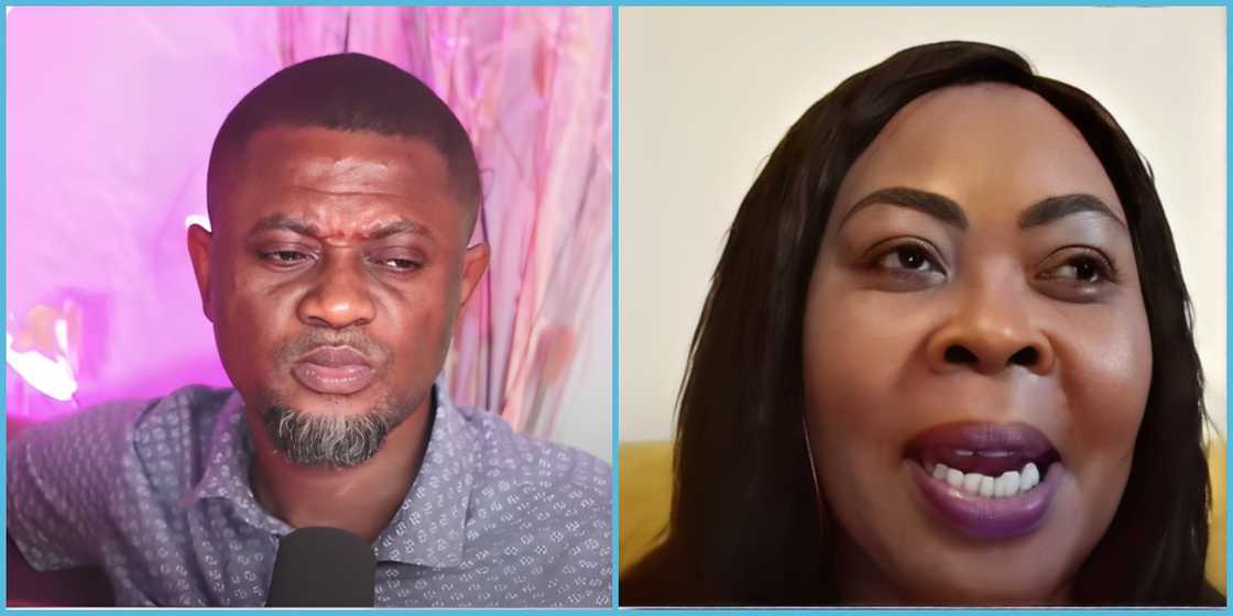 DJ Nyaami listens as Comfort Anim shares some of the ways her ex-husband mistreated her. DJ Nyaami listens as Comfort Anim shares some of the ways her ex-husband mistreated her.