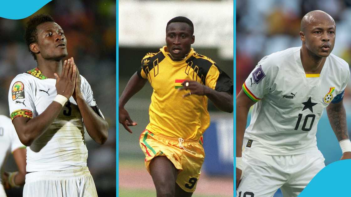 Ranking the 10 Ghana's top scorers in the history of football Ranking the 10 Ghana's top scorers in the history of football
