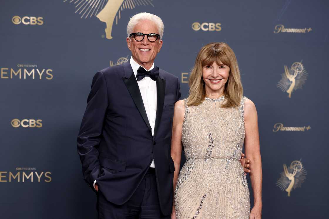 Ted Danson and Mary Steenburgen at Peacock Theatre in Los Angeles. Ted Danson and Mary Steenburgen at Peacock Theatre in Los Angeles.