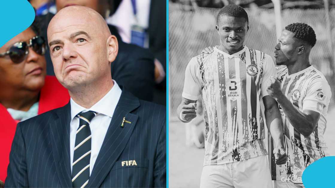 FIFA President, Gianni Infantino, Dominic Frimpong, Berekum Chelsea, Ghana Premier League, armed robbery attack, football community tributes, Ghana Football Association, CAF president, Patrice Motsepe.