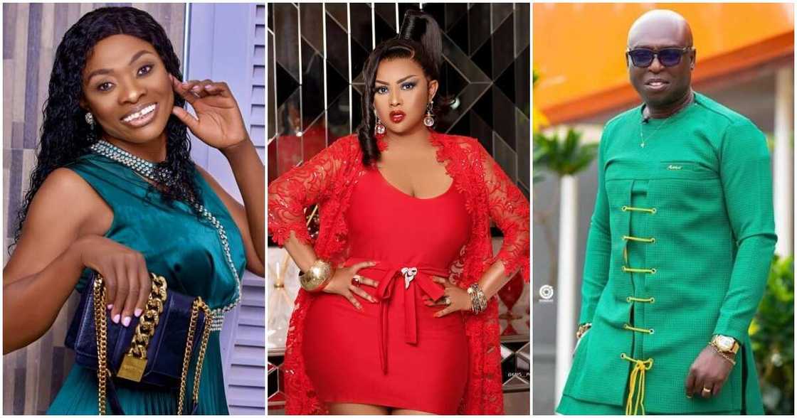 Diana Asamoah And ACP Kofi Sarpong Diana Asamoah And ACP Kofi Sarpong