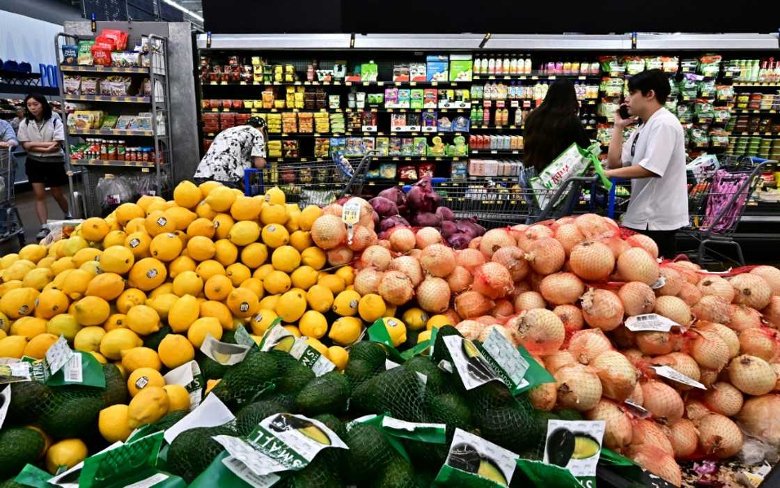 US consumer inflation cooled further last month