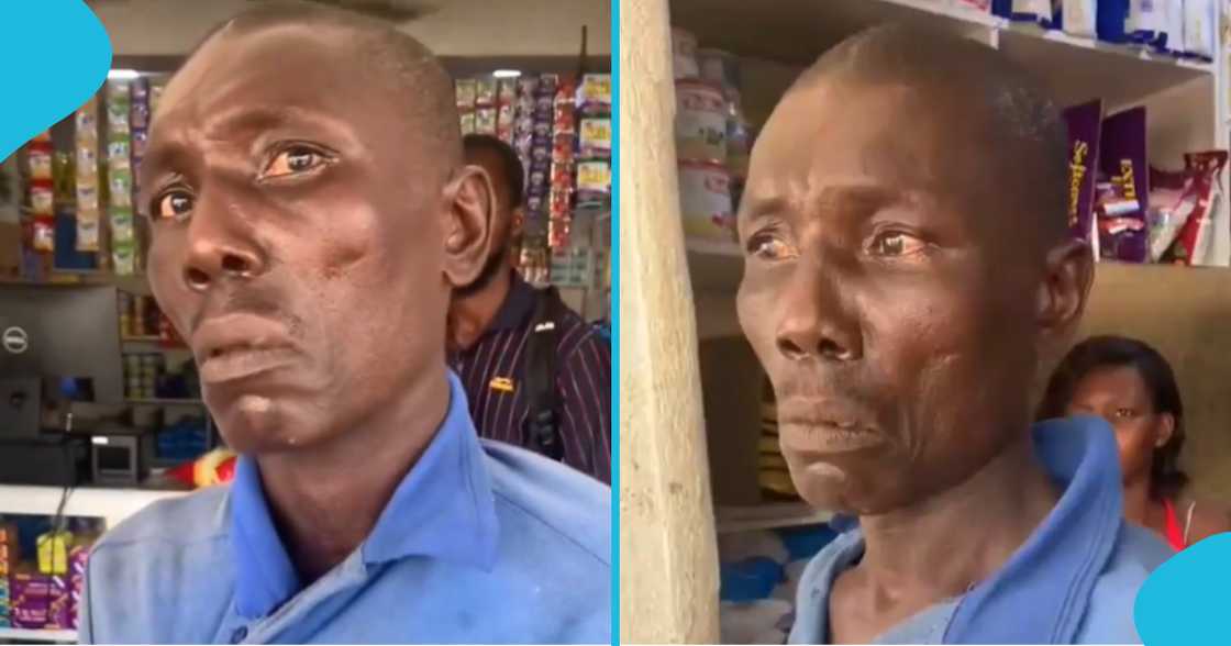 Ghanaian man in '4 more to do more' shirt caught stealing 5KG rice: "He do yawa"