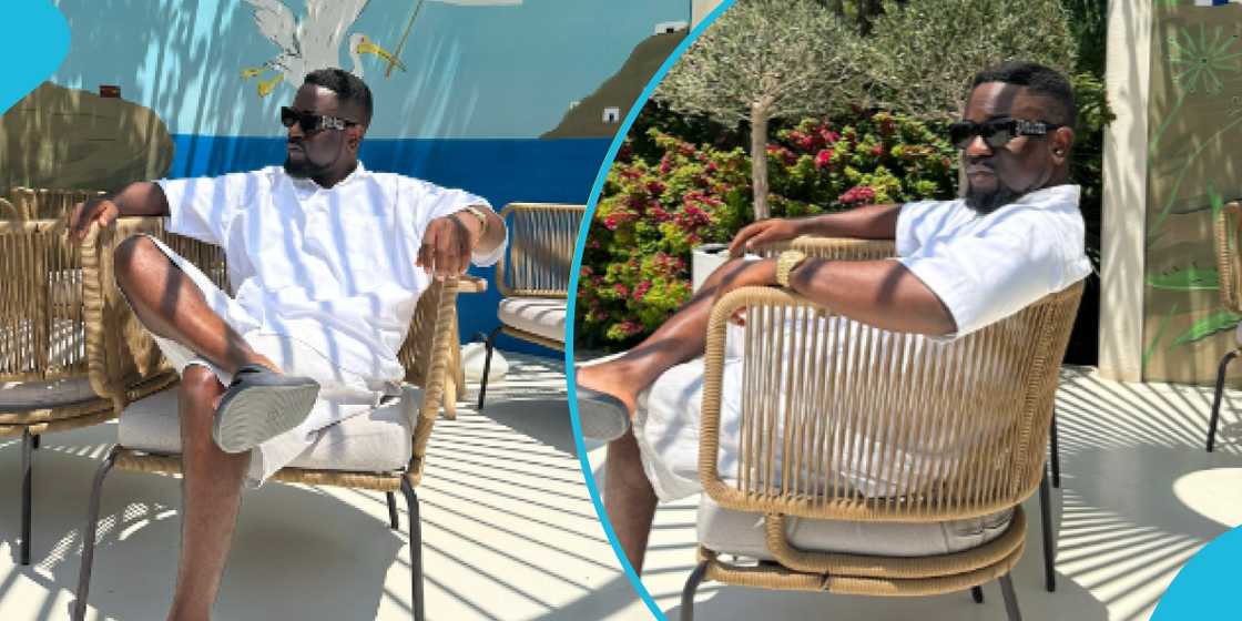 Sarkodie shares new photos