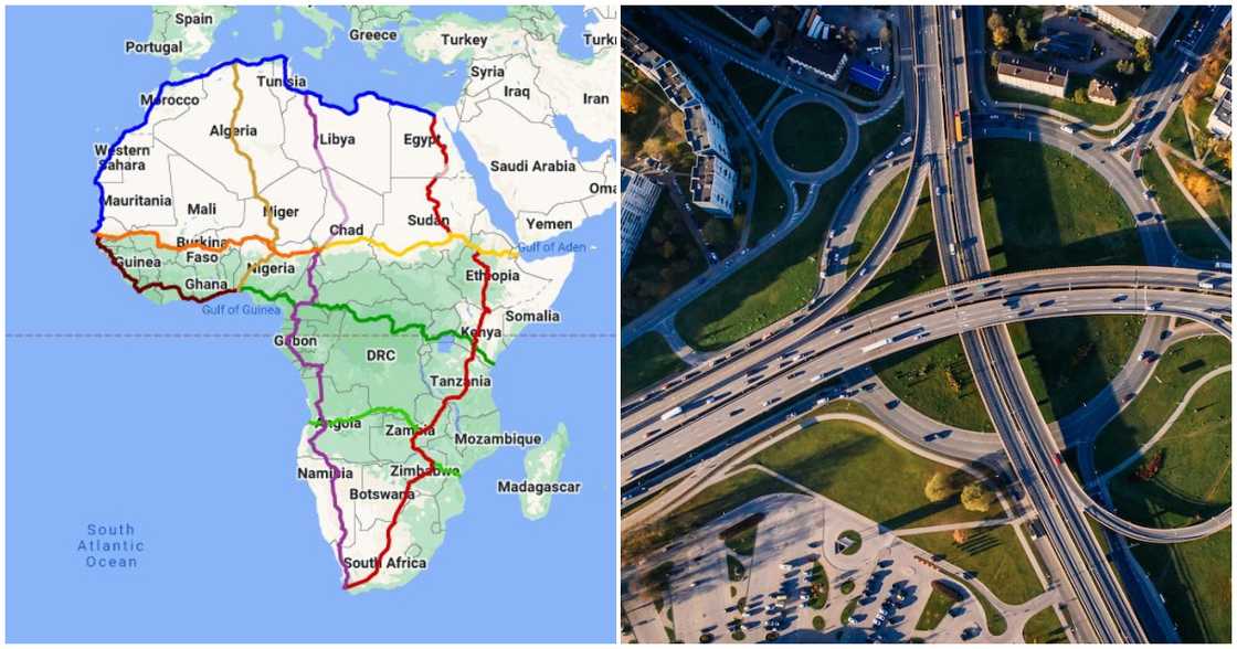Major highways in Africa Major highways in Africa