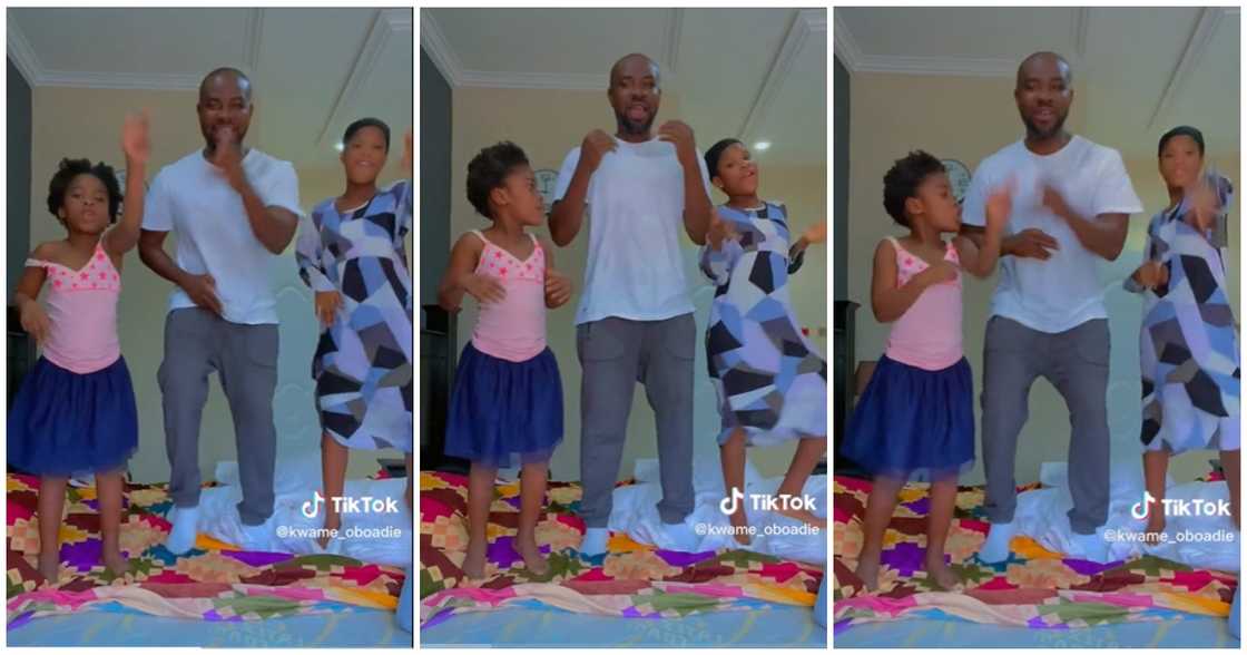 Photo of man and kids Photo of man and kids