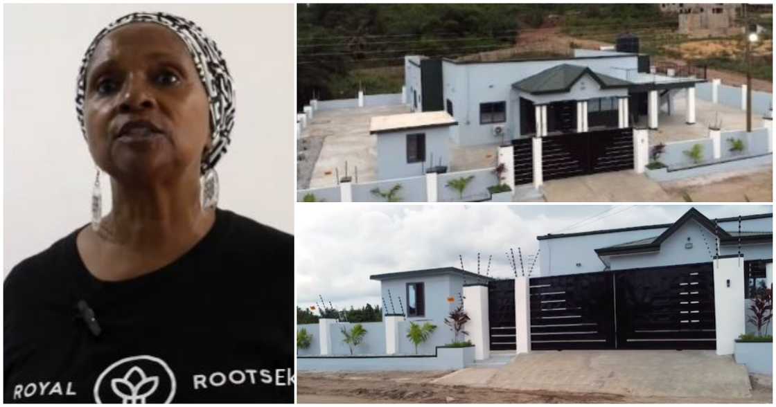 An African-American woman's beautiful house in Ghana An African-American woman's beautiful house in Ghana
