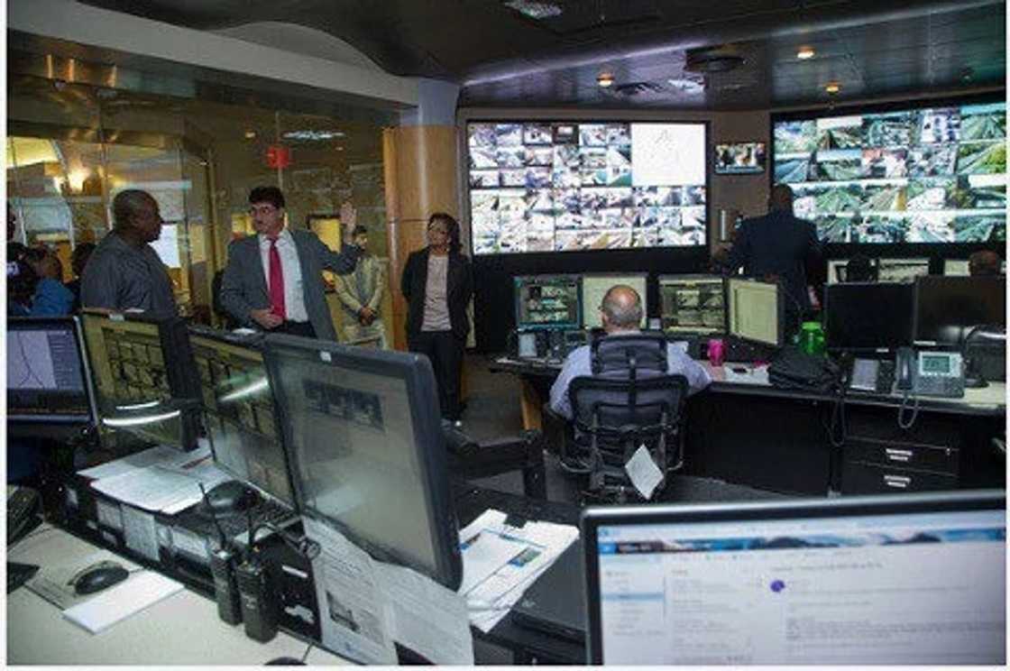 Mahama learns from New York City's traffic control systems Mahama learns from New York City's traffic control systems