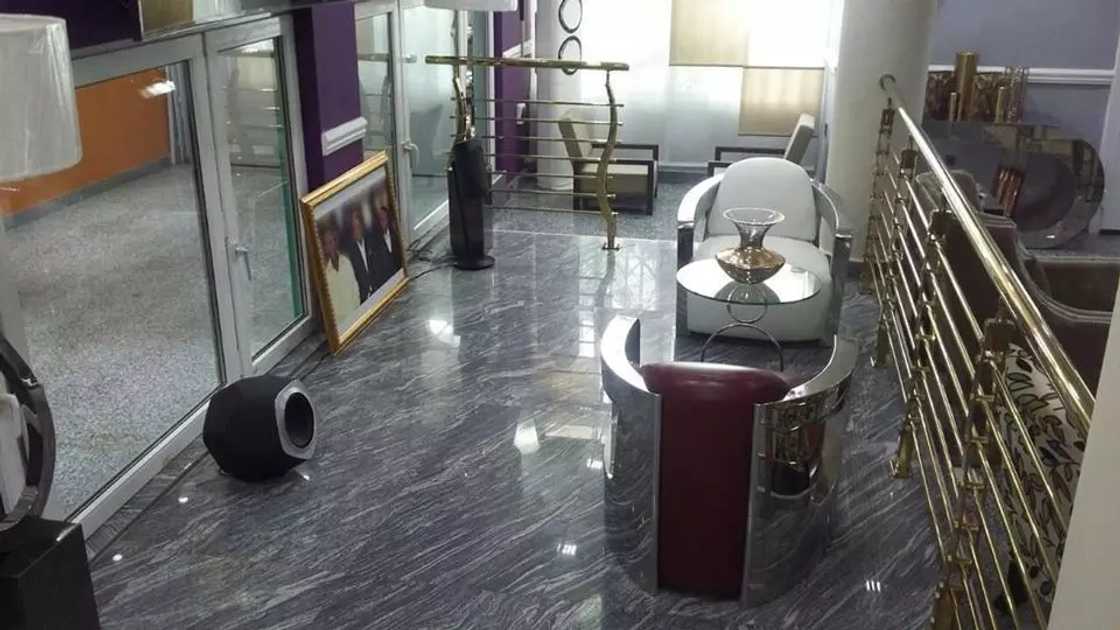 Photos: Inside Osei kwame Despite's mansion in kumasi