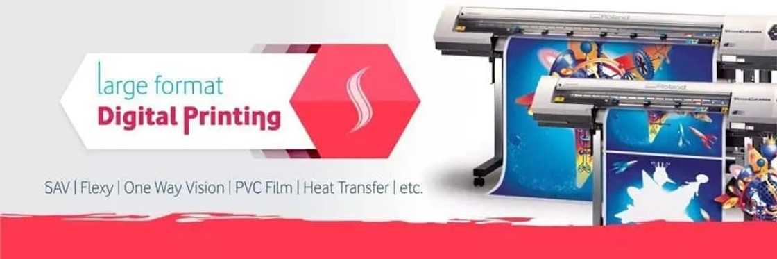 List of printing companies in Ghana
t-shirt printing companies in ghana
label printing companies in Accra Ghana
large format printing companies in Ghana
textile printing companies in Ghana
fabric printing companies in Ghana