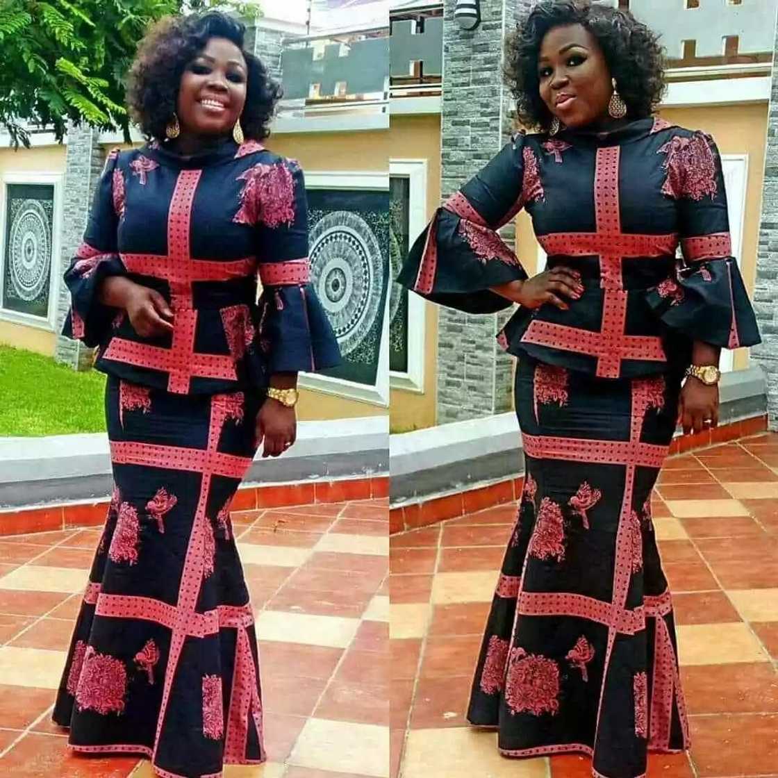 Ghana kaba styles for funeral YEN.COM.GH