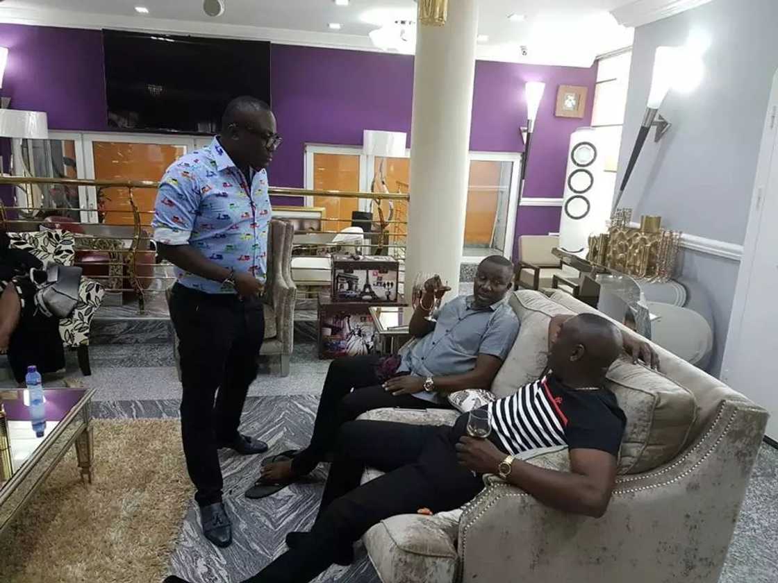 Photos: Inside Osei kwame Despite's mansion in kumasi