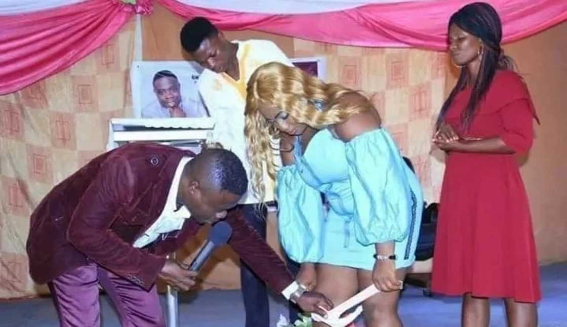 5 scandalous photos from panty removing pastor’s church