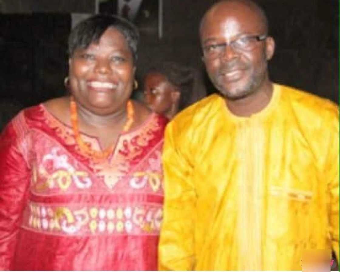 Photos of Tony Lithur and Nana Oye in happy times