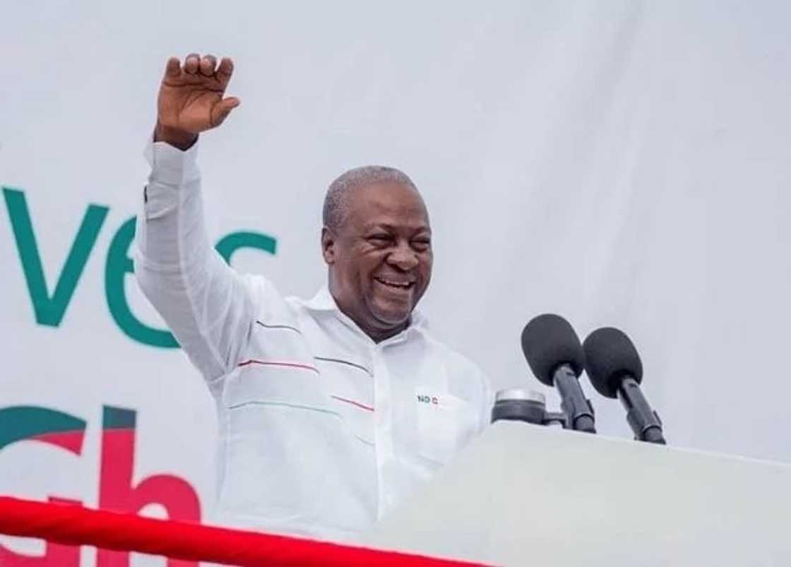 Former president Mahama is tipped to win the party's flagbearship race slated for December. Former president Mahama is tipped to win the party's flagbearship race slated for December.
