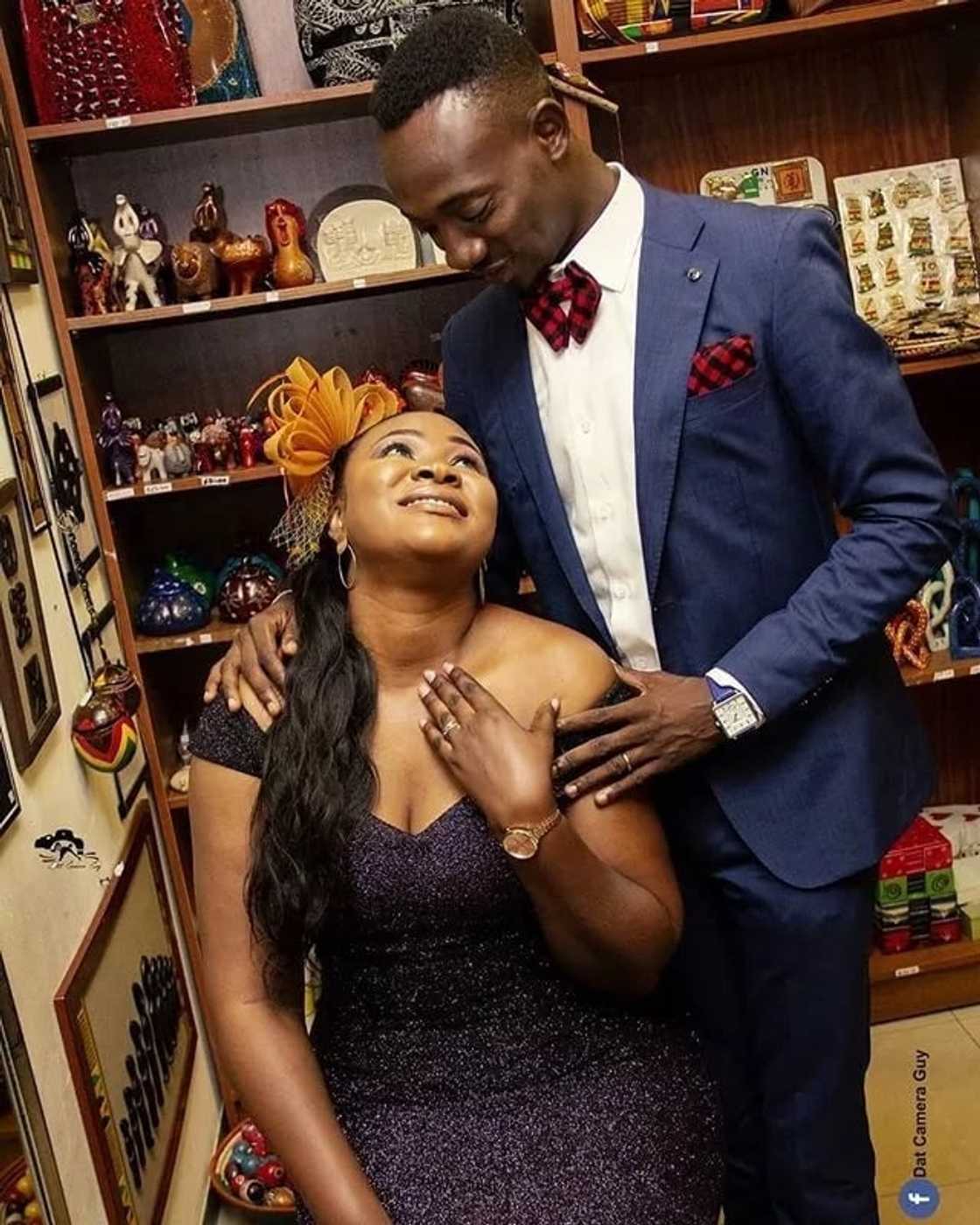 Oboy Salinko shows off beautiful wife on 1st wedding anniversary