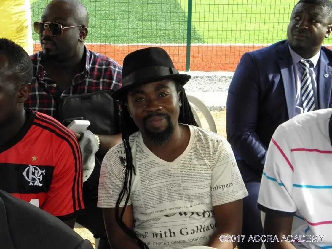 Asamoah Gyan commissions mega sports complex for alma mater Accra Academy Asamoah Gyan commissions mega sports complex for alma mater Accra Academy