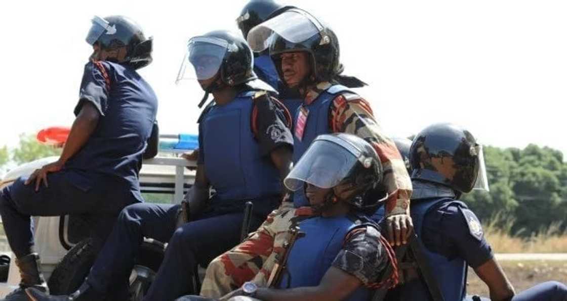 Fake Kasoa soldiers arrested by police Fake Kasoa soldiers arrested by police