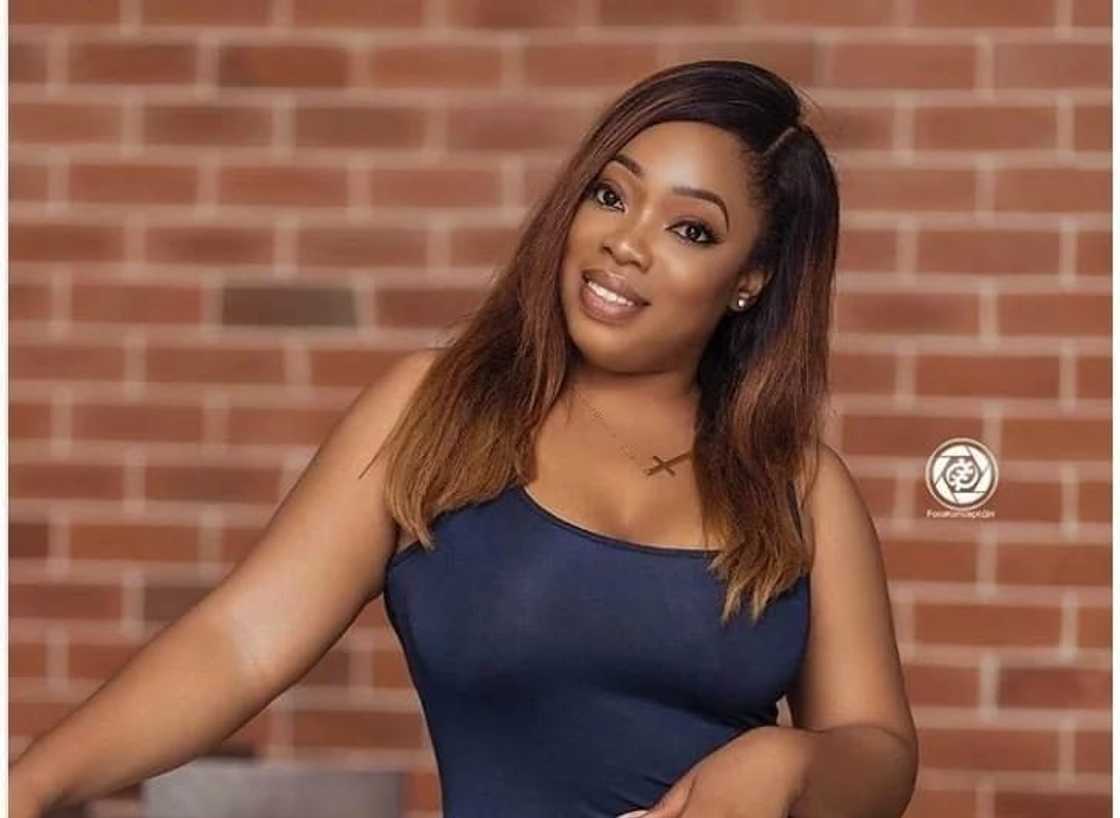 Moesha Boduong smiling