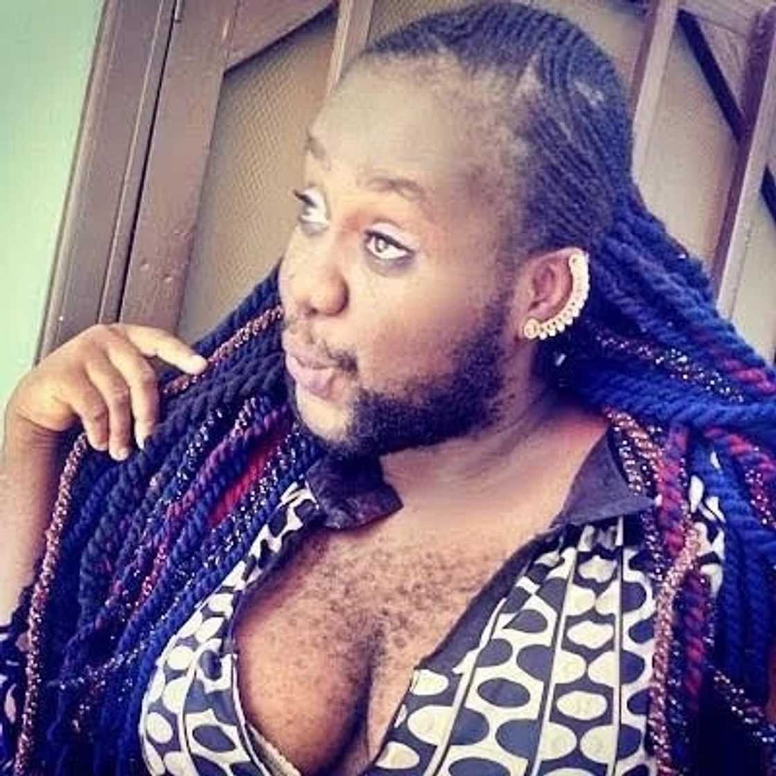 Queen Okafor is Nigeria's hairiest woman Queen Okafor is Nigeria's hairiest woman