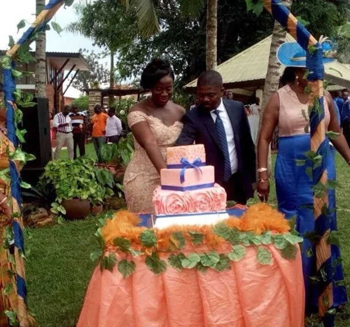 Wife of the late Fennec Okyere remarries Wife of the late Fennec Okyere remarries