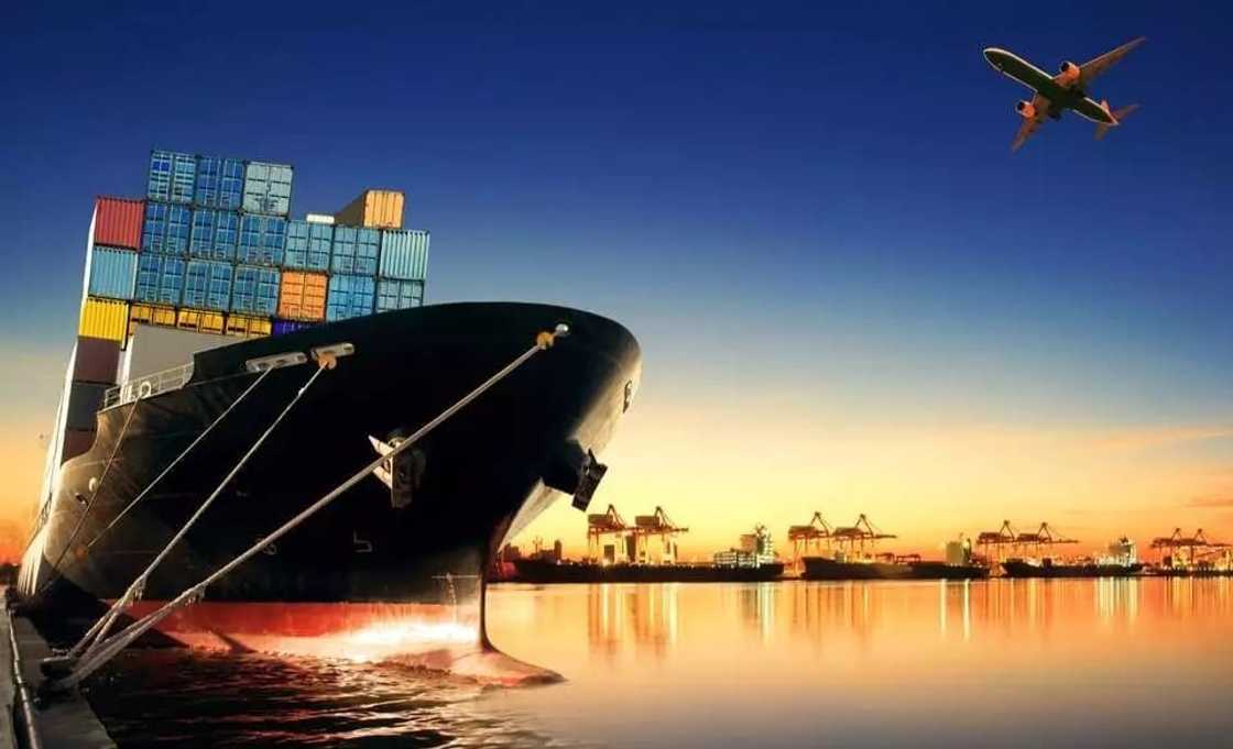 Top shipping companies in Ghana and countries they ship from