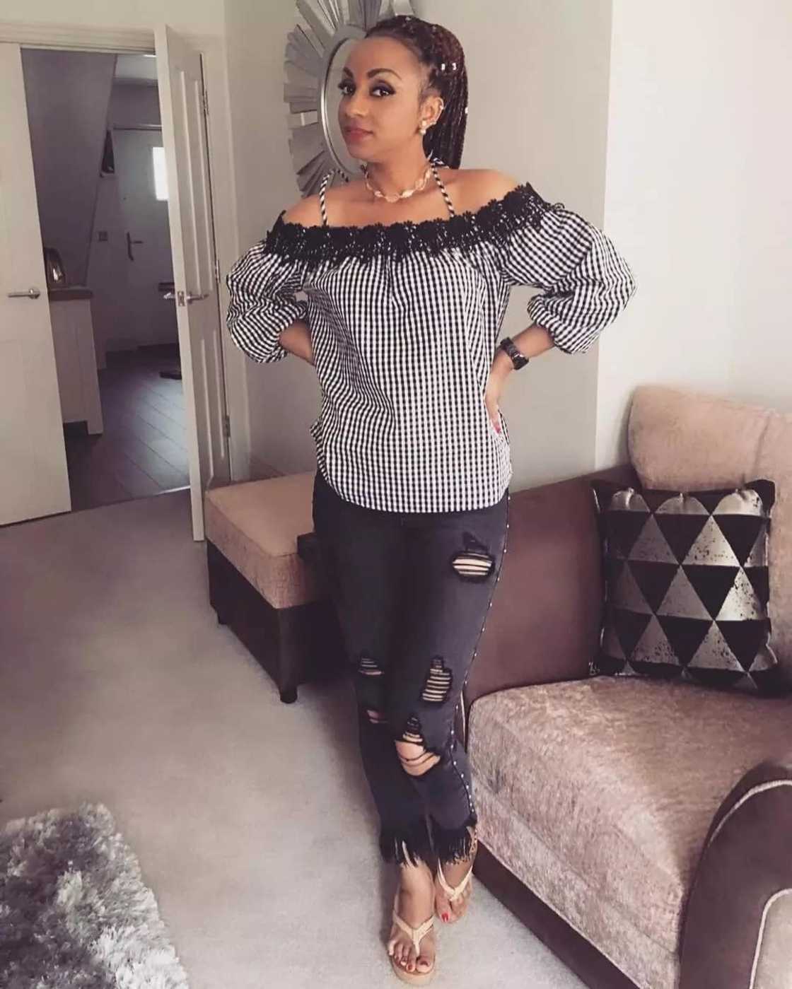 Asamoah Gyan's wife stuns in latest photos