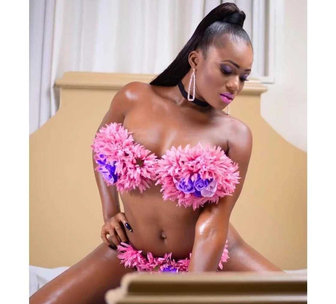 Actress Christabel Ekeh posts raunchy photos again Actress Christabel Ekeh posts raunchy photos again