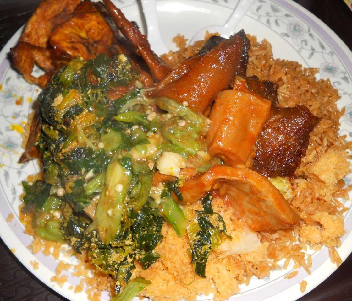 local Ghanaian dishes