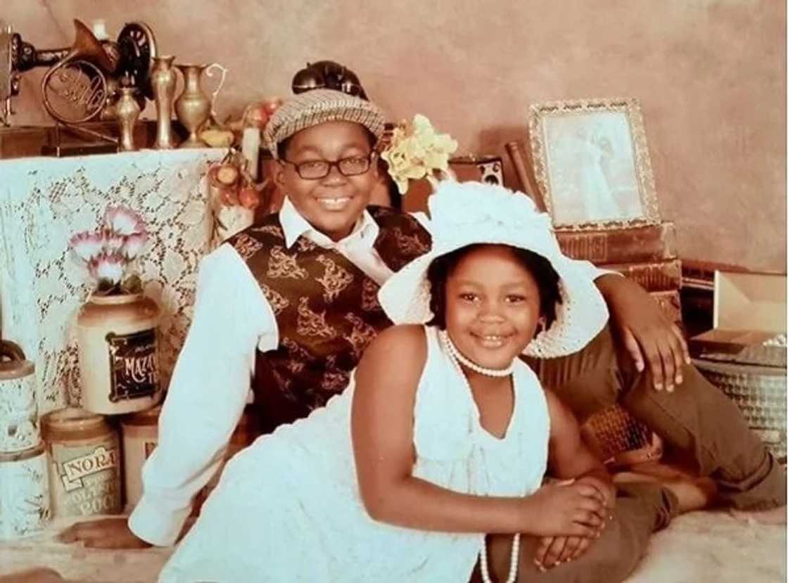 Former president Mahama shows off his children Former president Mahama shows off his children