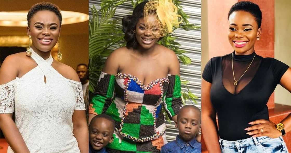 Dr Kwaku Oteng's ex-wife Akua GMB celebrates birthday of second son