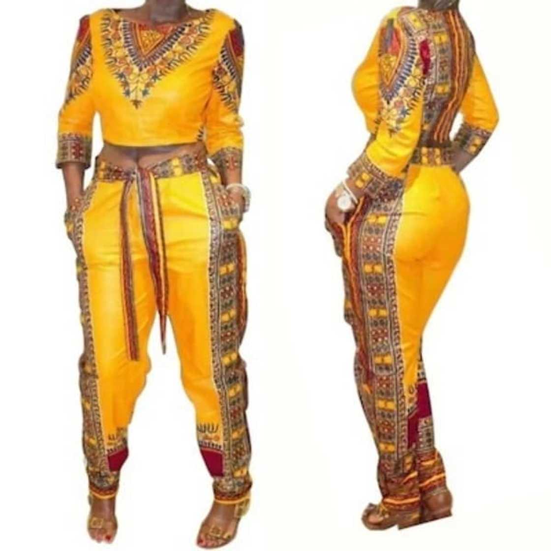 African print jumpsuit styles