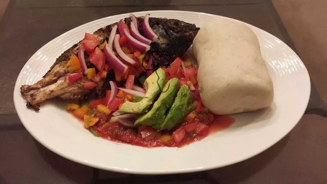 Banku and Tilapia