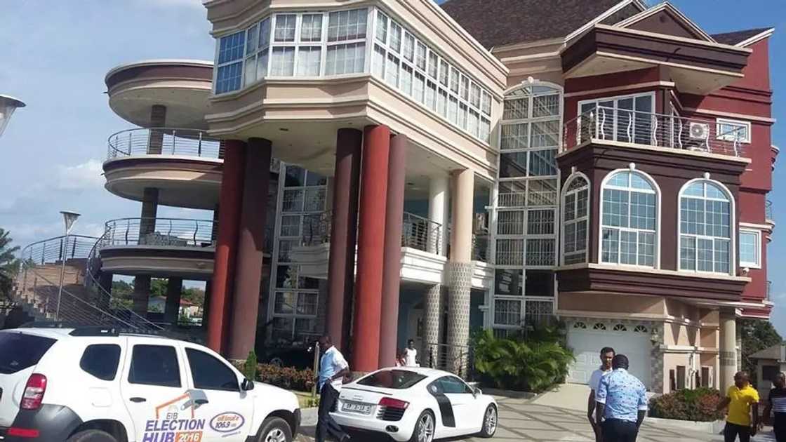 Photos: Inside Osei kwame Despite's mansion in kumasi Photos: Inside Osei kwame Despite's mansion in kumasi